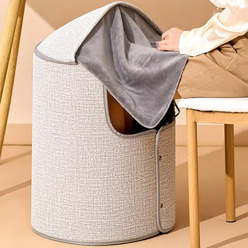 

Electric Feet Heater Folding Portable Adjustable Thermostat Foot Warmer For Home Office Under Desk Feet Heated Warmer Winter