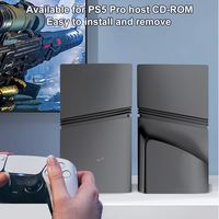 For PS5 Pro Disc/Digital Edition Replacement Face Plate Console Cover ABS Hard Case Anti-Scratch Faceplate Case Cover Shell Case