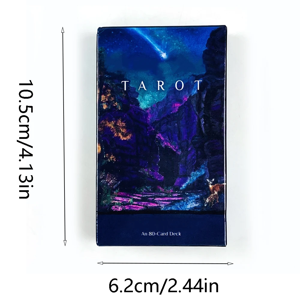 New Tarot Cards Family Gathering Card Game English Vision Fate Divination Party Playing Deck Board Game Meditation & Party Games