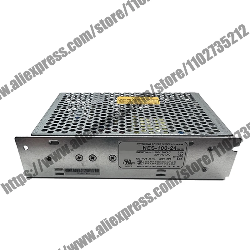 Mean Well NES-15-24 NES-25-24 NES-100-24 NES-200-24 24V 15W 25W 100W 200W AC DC DC Output PLC HMI Control Power Supply