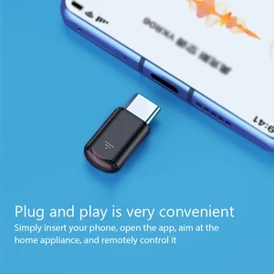 USB -Typ C Smart IR -Fernbedienung, Telefon -App, Mini -Adapter, iPhone -Infrarot -Sender, Smartphone, TV -Box, Klimaanlage 8 Hauptverkaufsadapter Infrarot Typ C - №7