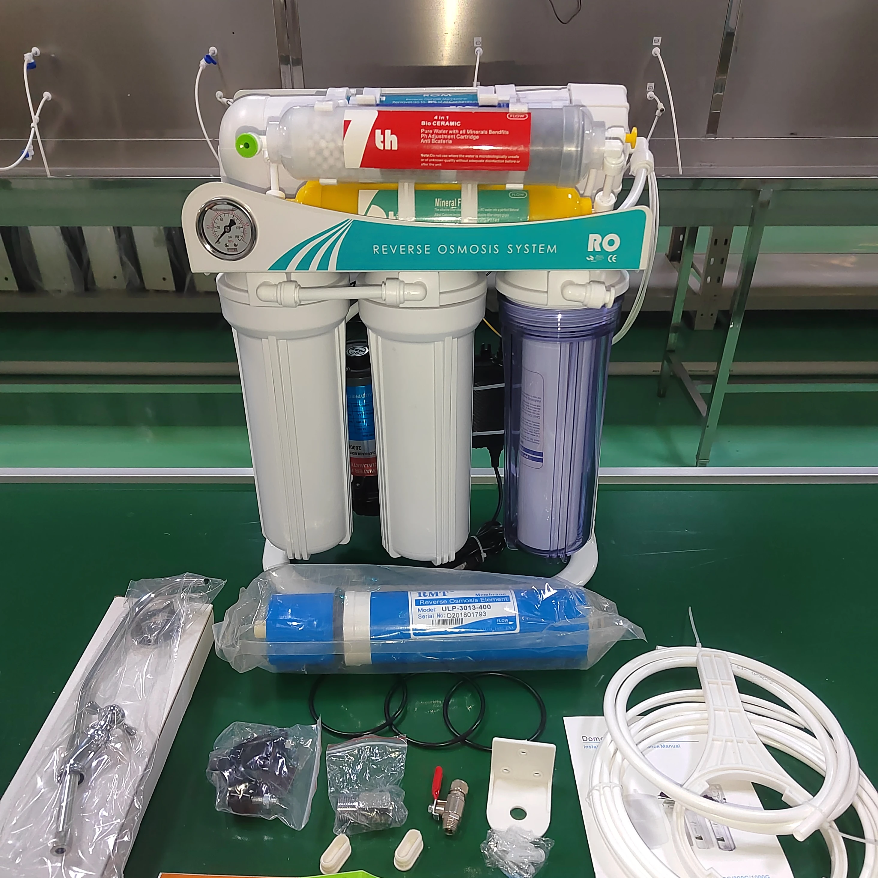 

400 GPD 7 Stages With Iron Bracket Machine Reverse Osmosis Water Purifiers