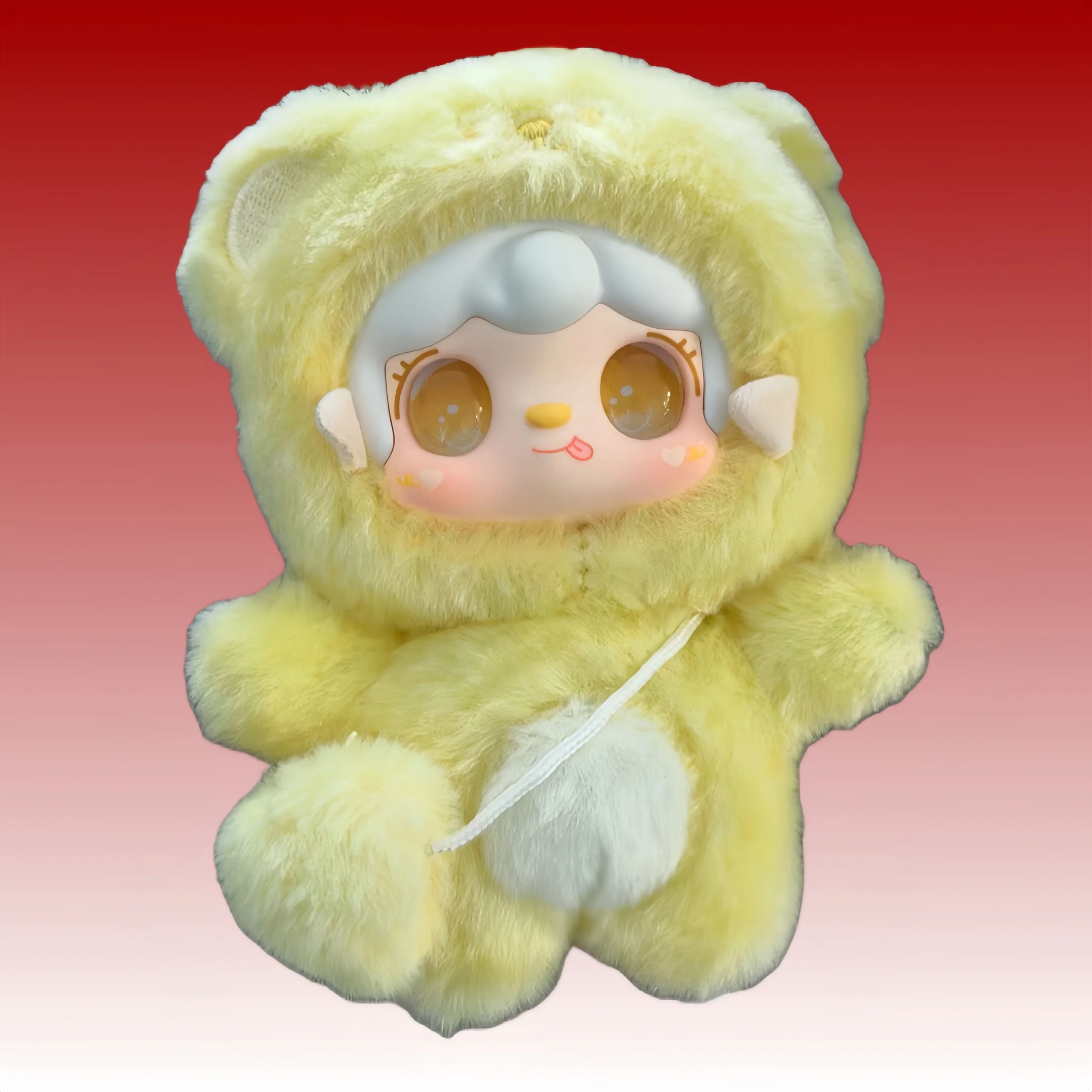 새로운 정품 유키 V4 테이크 어 바이트 오브 시리즈 베어 블라인드 박스 비닐 페이스 인형 장난감 펜던트 귀여운 컬렉션 장식품 생일 선물