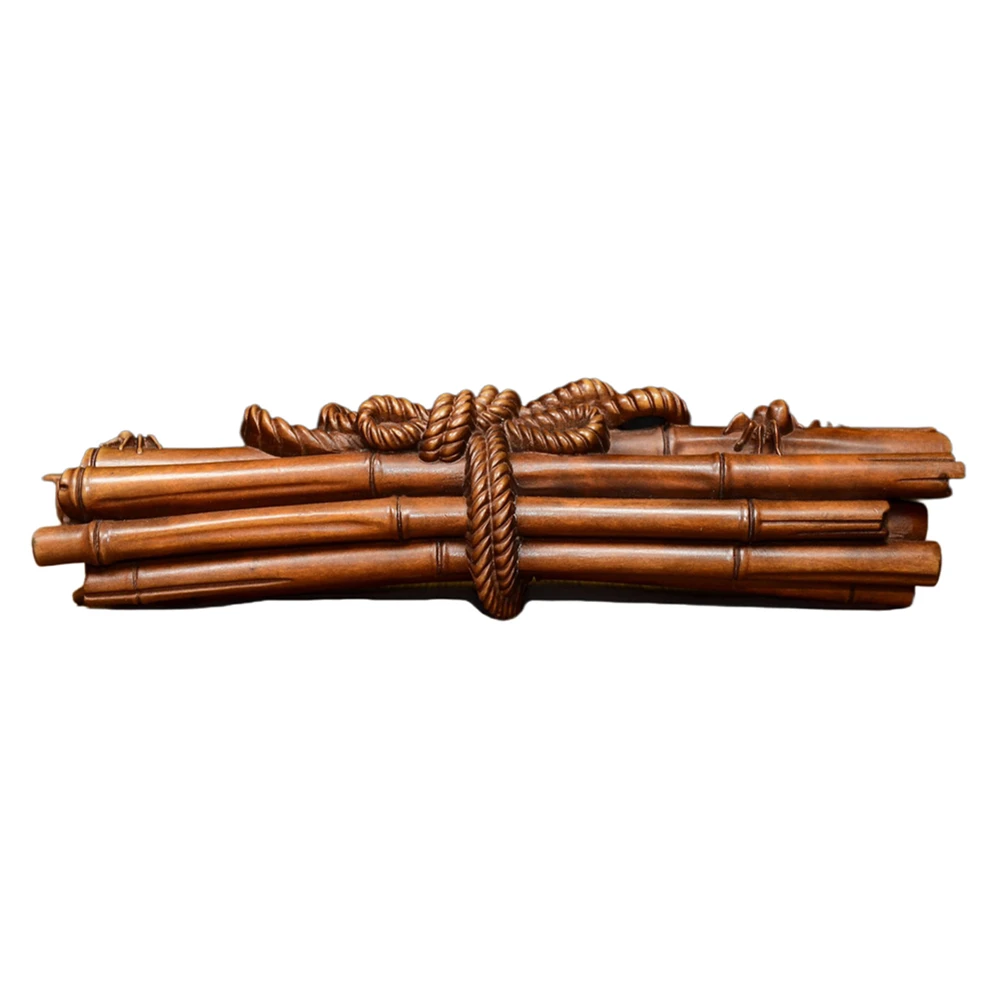Sculpture en bois rustique, décor sculpté, presse-papier chinois traditionnel, nœud d'araignée, résilience de l'intégrité, unité de bénédiction de la paix