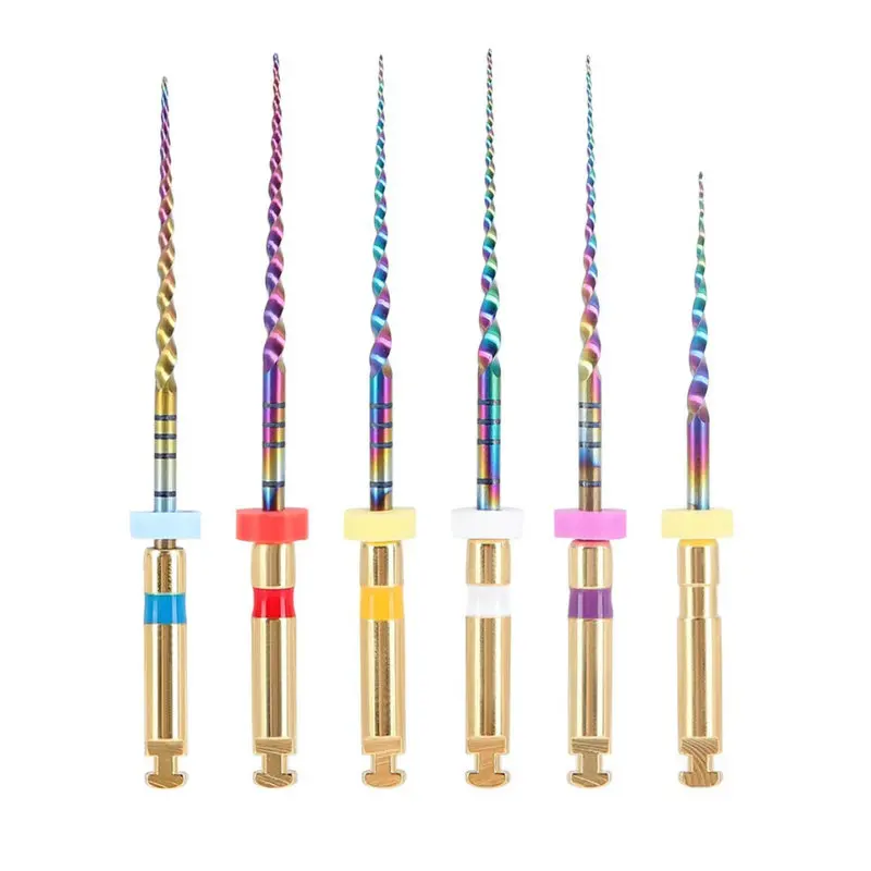 Dental Rotary Super Files Rainbow Files Thermal Activation Accessories  Endodontic For Root Canal Files  Cleaning Dentist Use