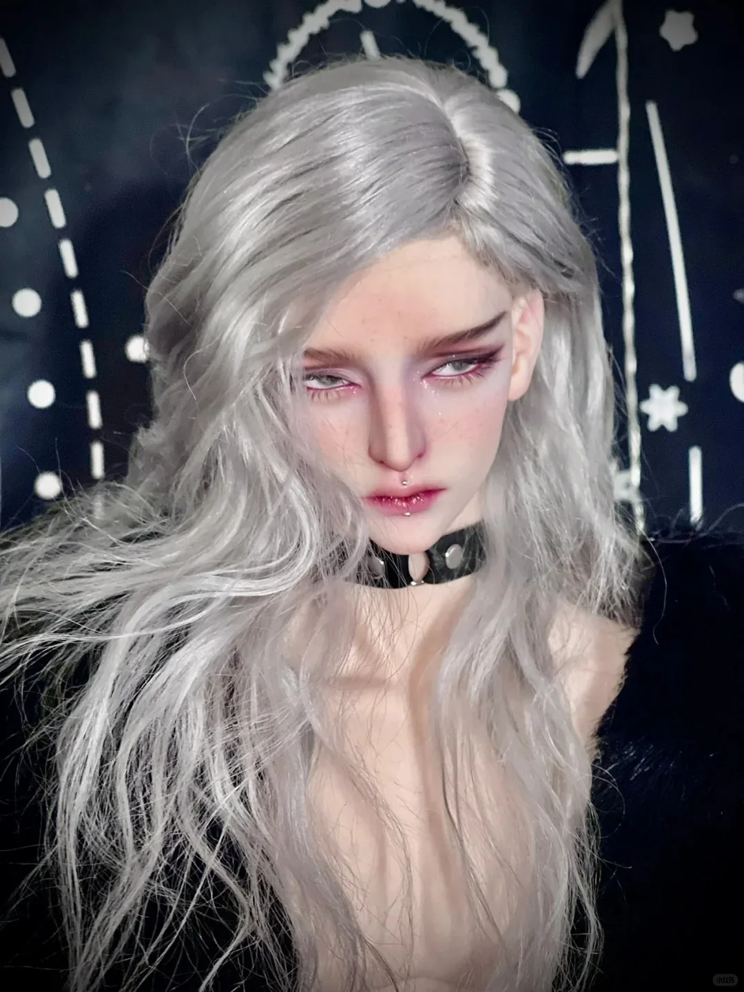 

SD BJD Doll 1/3 xuan Dark Makeup Head Beautiful Girl Makeup High Quality Resin Toy Gift Just a Head