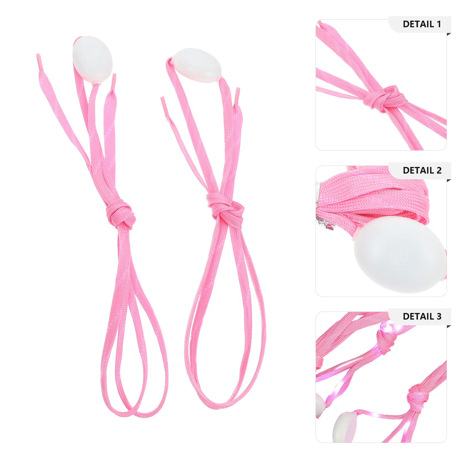 

1Pair LED Luminous Shoelaces Unisex Replacement Shoelaces Reasonable Design Most Sports Shoes Flat Shoes Stylish Accessory