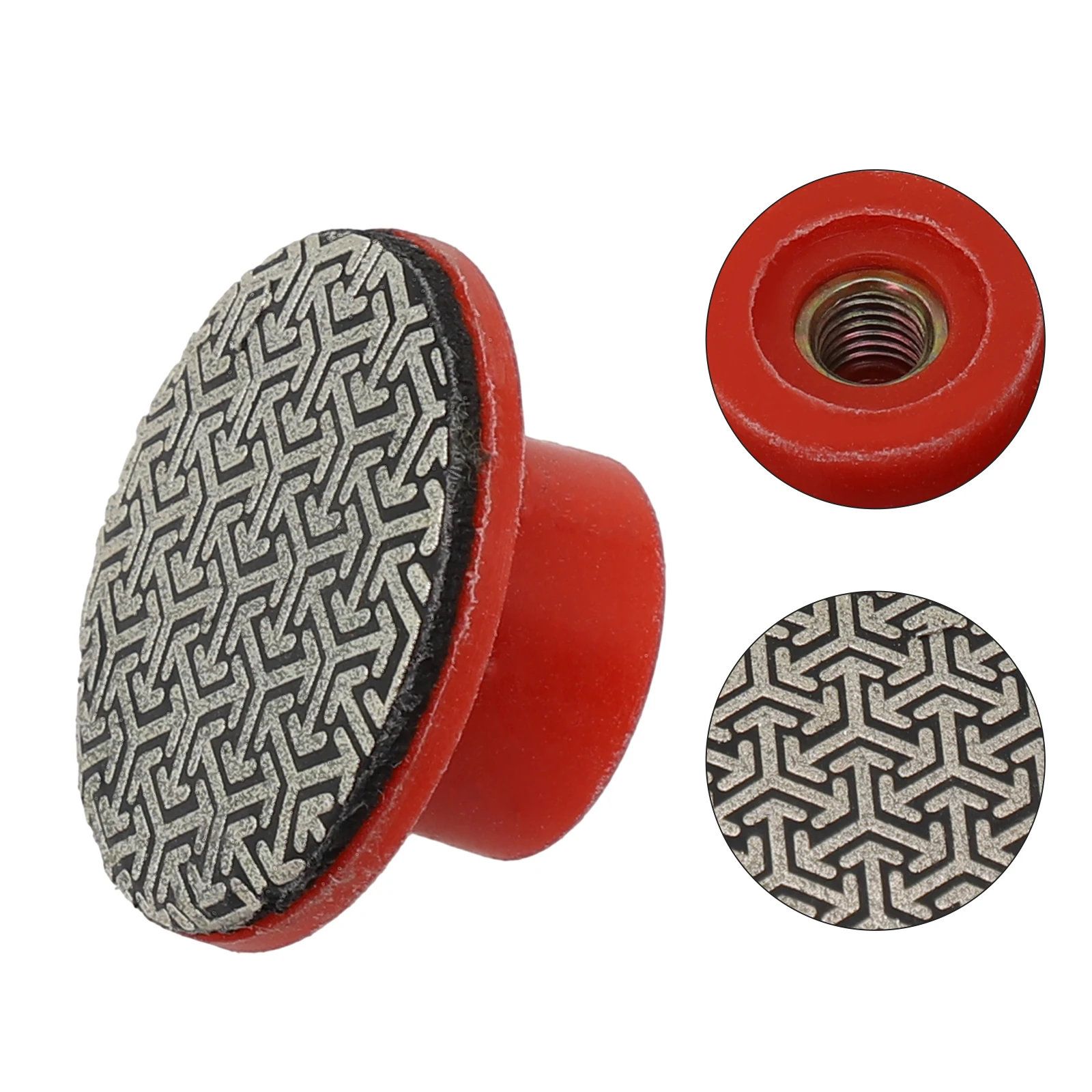 2Inch 50mm M10 Electroplated Diamond Polishing Pads Tile Concrete Sanding Disc GRIT 50-400 Workshop Equipment Power Tools