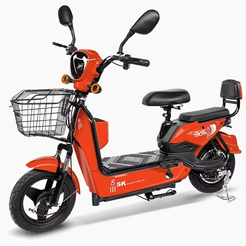 Zuimi, venta directa de fábrica de alta gama, 60V, 350W, 500W, bicicletas eléctricas urbanas, desplazamientos para adultos, 2 ruedas, bicicleta eléctrica de 14 pulgadas