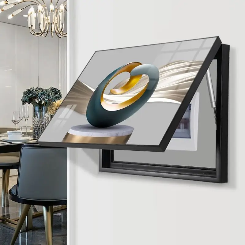 Decorative Painting Electric Meter Box Home Living Room Wall Art Print Decor Accessories Modern Minimalist Creative Mural Poster
