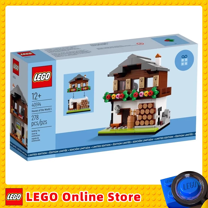 LEGO 40594 Houses of The World 3 Building Toy Set for Kids, Boys, and Girls Ages 12 + (278Pieces) Birthday Christmas Gift