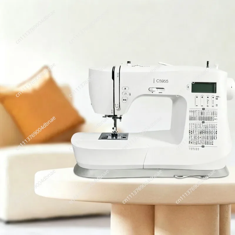 C5995 electronic sewing machine upgraded 200 pattern stitches cembroidered with letters, the sound is light, thick and strong