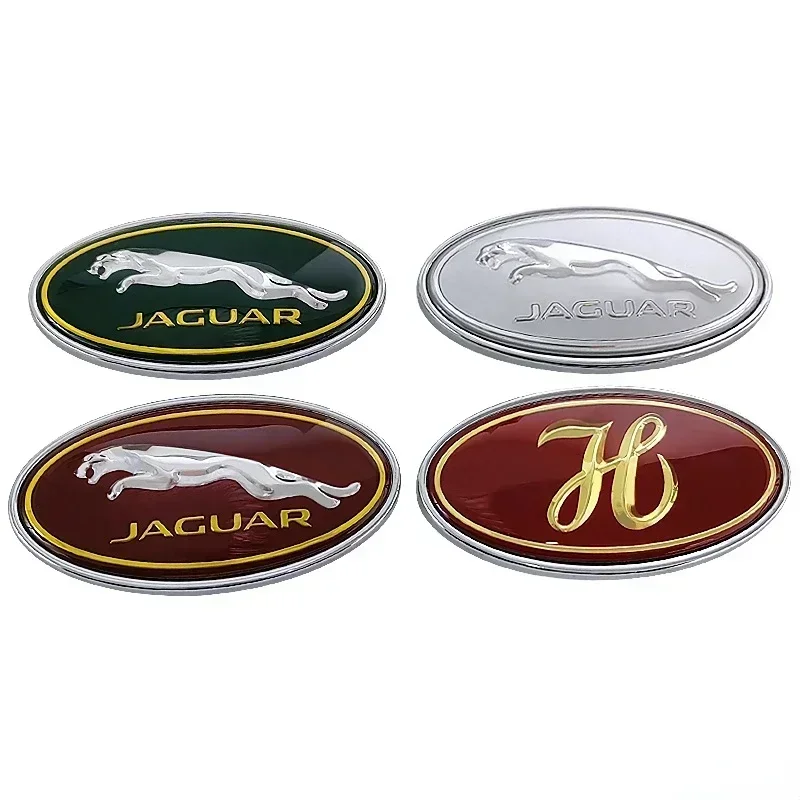 Car Emblem Rear Trunk Badge Sticker Badge for Jaguar X-Type XF XFL XJ XJL XE XEL XK XKR XJ6 XJ-S I Pace Fpace Epace Fpace S-Type