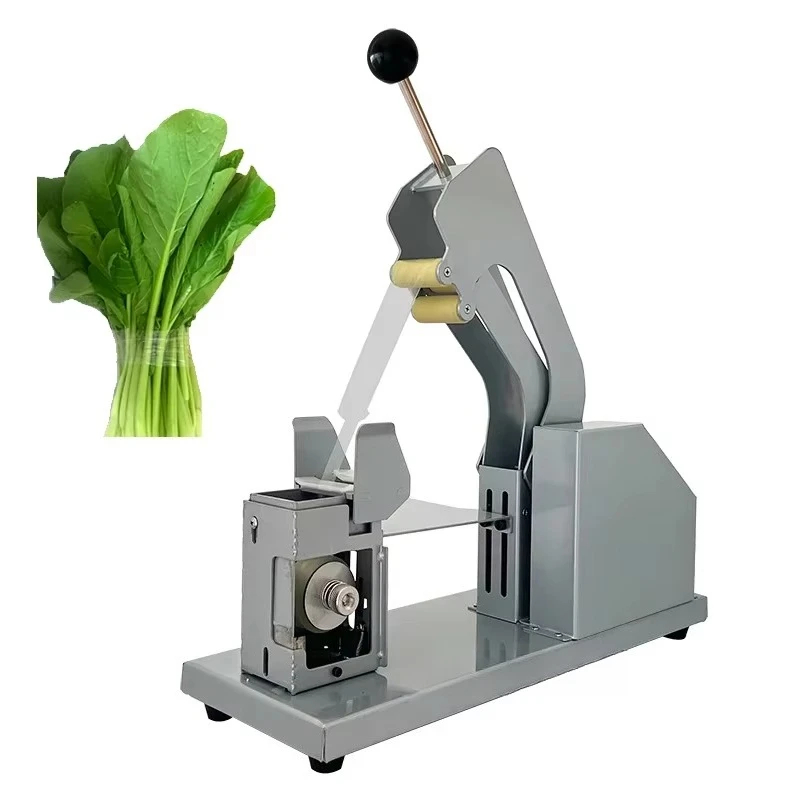 Vegetable Bundling Machine Manual Binding Machine Portable PE/PVC Film Strapping Supermarket Semi Automatic Sealing Tool