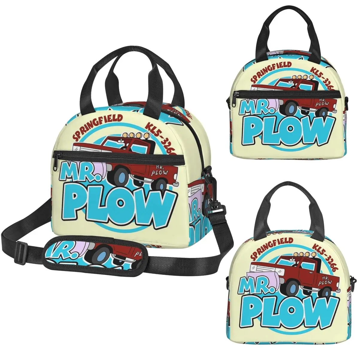 

Изолированная сумка для обедов Mr Plow Thats My Name для детей, школьная термосумка-холодильник, портативные ланч-боксы