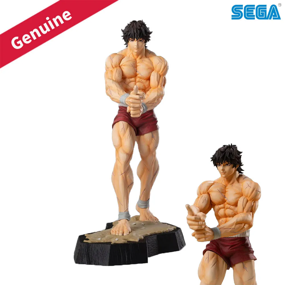 Figura de Anime Original Sega Fave Luminasta Baki-Dou Hanma Baki, Figura de Cómics, Modelo de Decoración, Colección, Regalo
