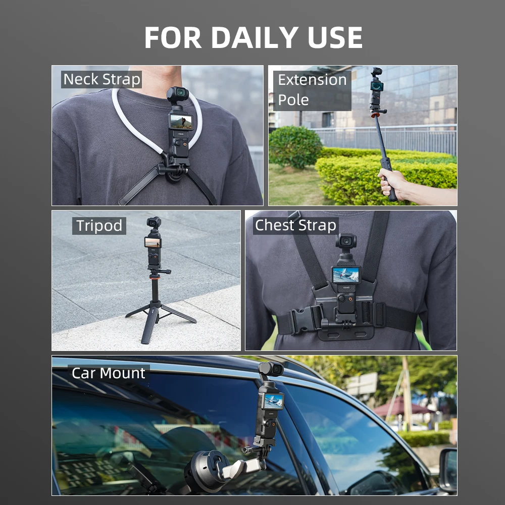 Schnellverschluss-Ladestation für DJI OSMO Pocket 3/4/4P Aufrechte Multifunktions-Halterung Desktop-Basis Kamera-Zubehör
