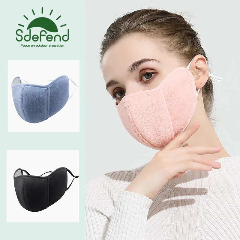 

Маска из вельвета для защиты от пыли, ветра и тепла, для зимнего катания на лыжах, верховой езды и других видов спорта, утолщенная.