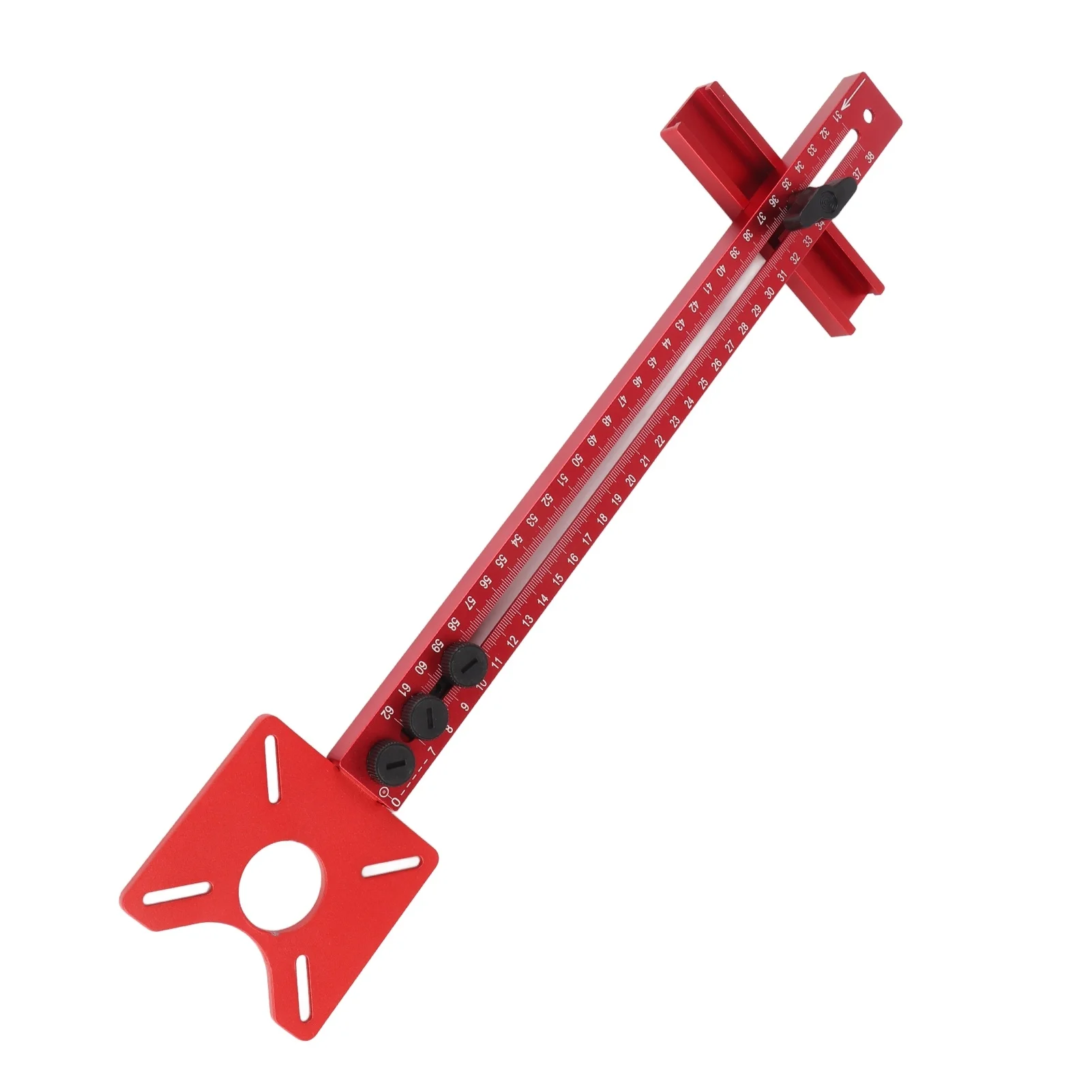 Router Milling Groove Bracket 3 in 1 Trimming Machine Flip Board Woodworking Detachable Multifunction Tool 445mm Length