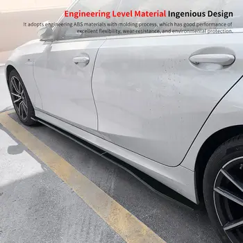 適用於BMW3系列G20 G28 330i 320i 325i 2019-2023款的汽車側裙延伸擾流板,碳纖維外觀配件 10 最佳銷售 BMWG20側裙 - №1