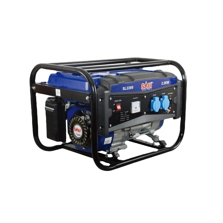 Mini Factory  Gasoline Engine Generator 2.2 kw 2.5 kw 3 kw  Portable Gasoline Engine Generator With Wheels