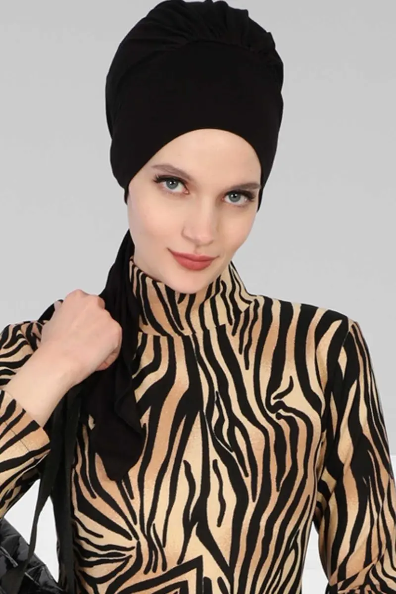 Gekämmte Knochen schwarz