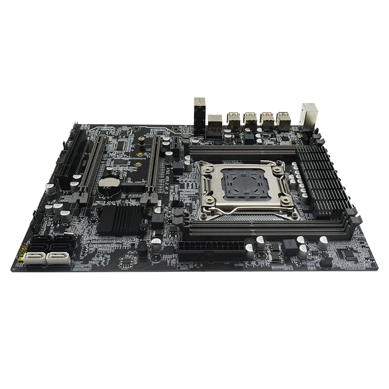 Factory Cheap Price X79 Xeon E5 LGA 2011 RJ45 M.2 128GB Double PCIE x16 DDR3 X79 Desktop Computer Motherboard Gaming