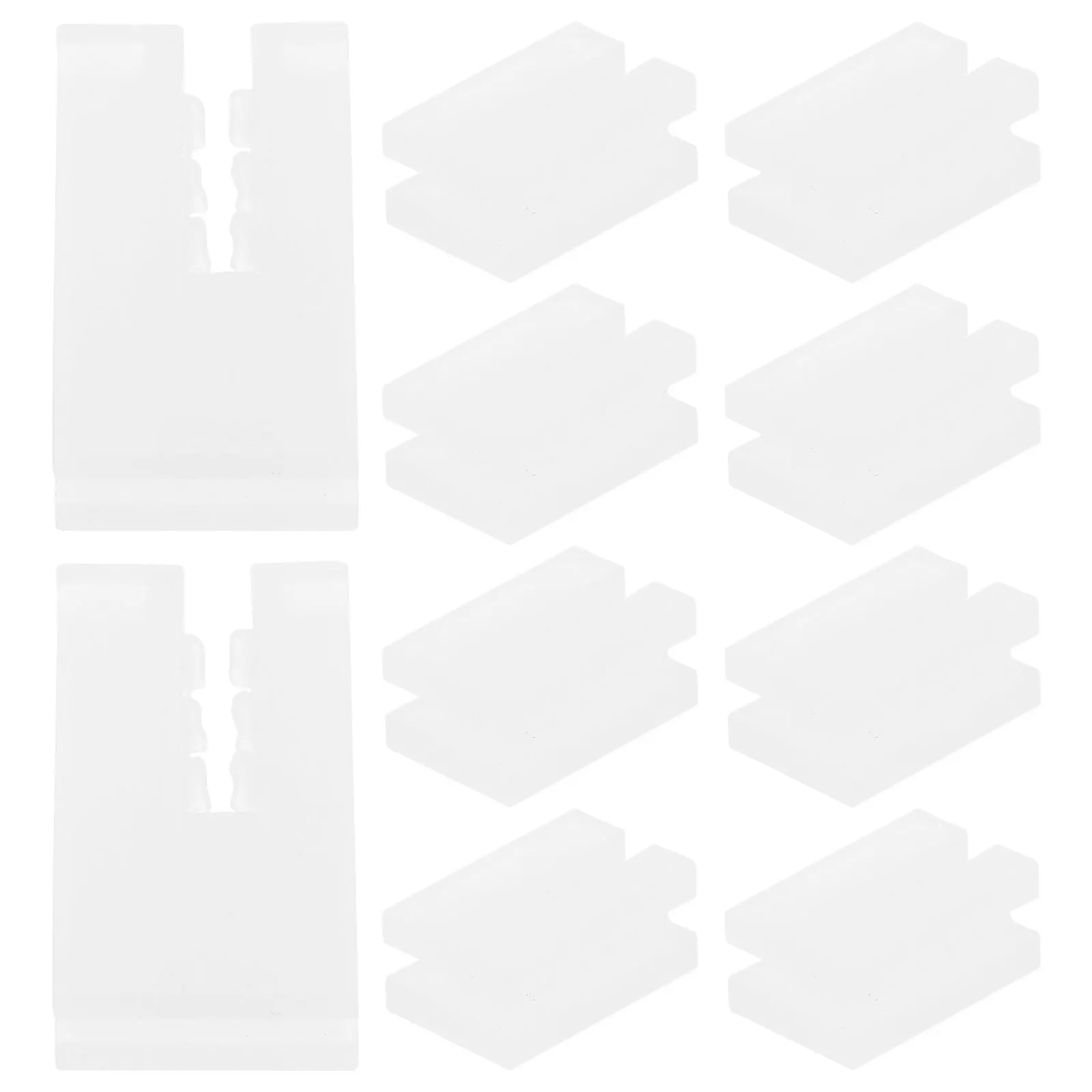 

10pcs Radiator Protective Cover Bracket Hook Sleeve Cap Case for Plate Hook Dust Reusable Plastic Fireplace Part
