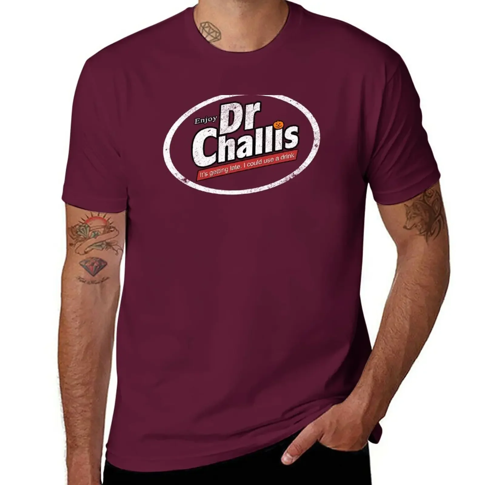 New Dr. Challis T-Shirt quick drying shirt plain t-shirt graphic t shirt summer top t shirts for men pack