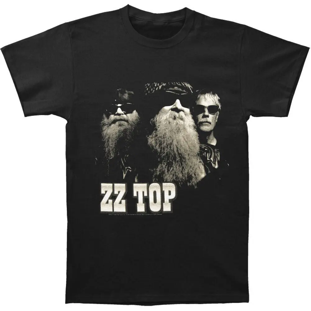 

Men's ZZ Top B&W Photo 2014 Tour T-shirt XX-Large Black