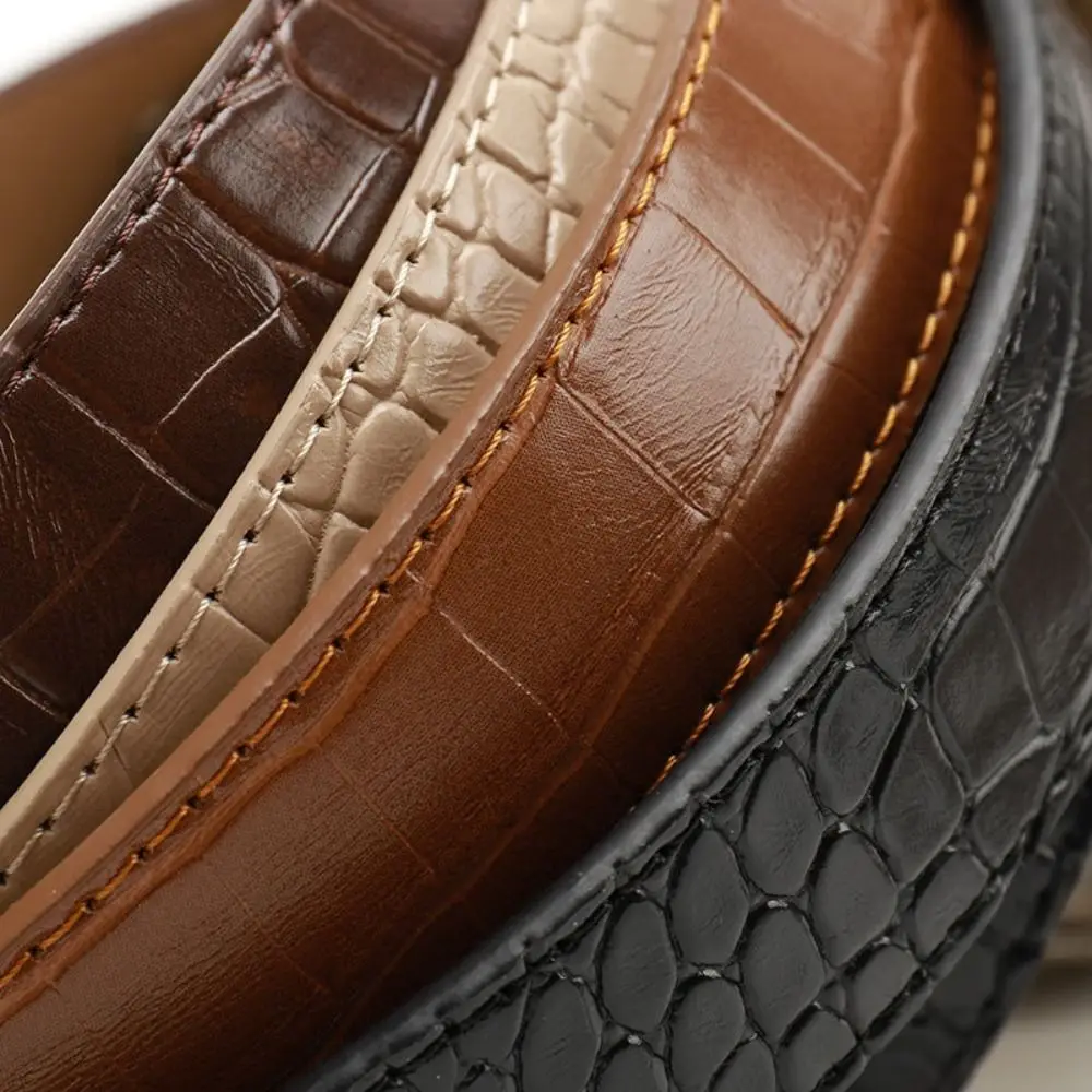 Fashion Pin Buckle Carved Buckle Belt Vintage Girdle PU Leather Belt Hip Hop Y2k Embossed Belt