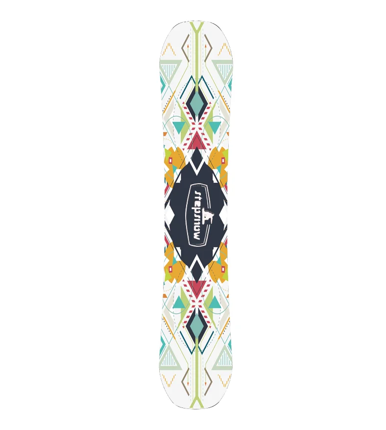 Papan salju meja Snowboard Alpine Ski Poplar Core salju papan 153 156