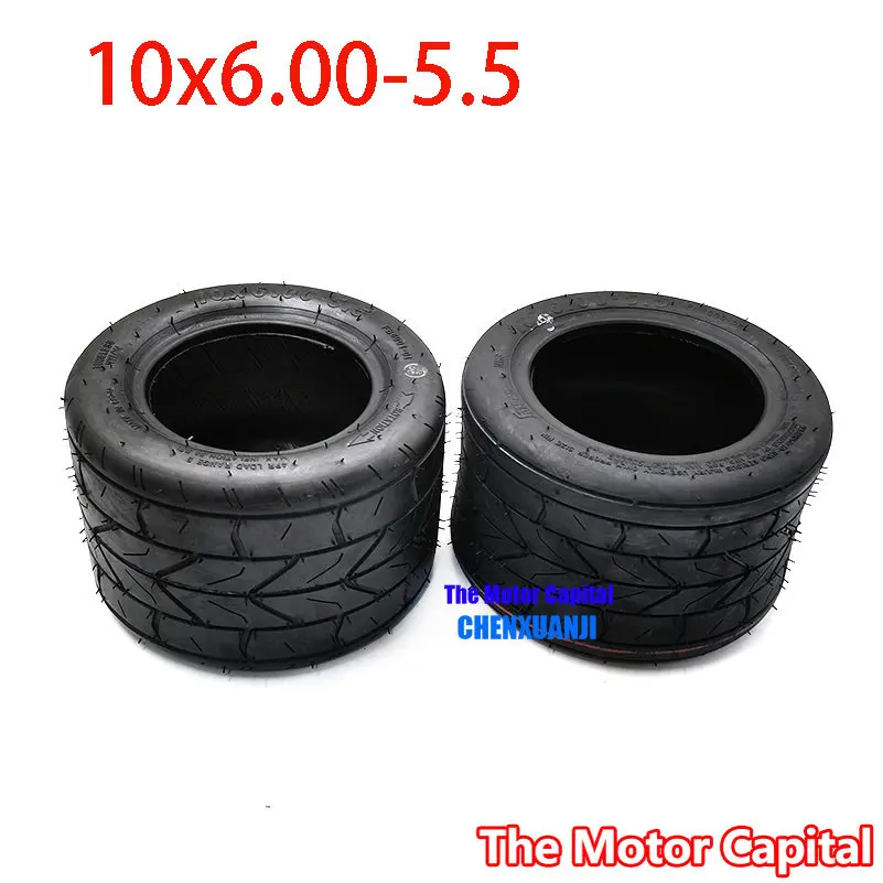 

High quality 10x6.00-5.5 electric scooter single wheel tubeless vacuum tire