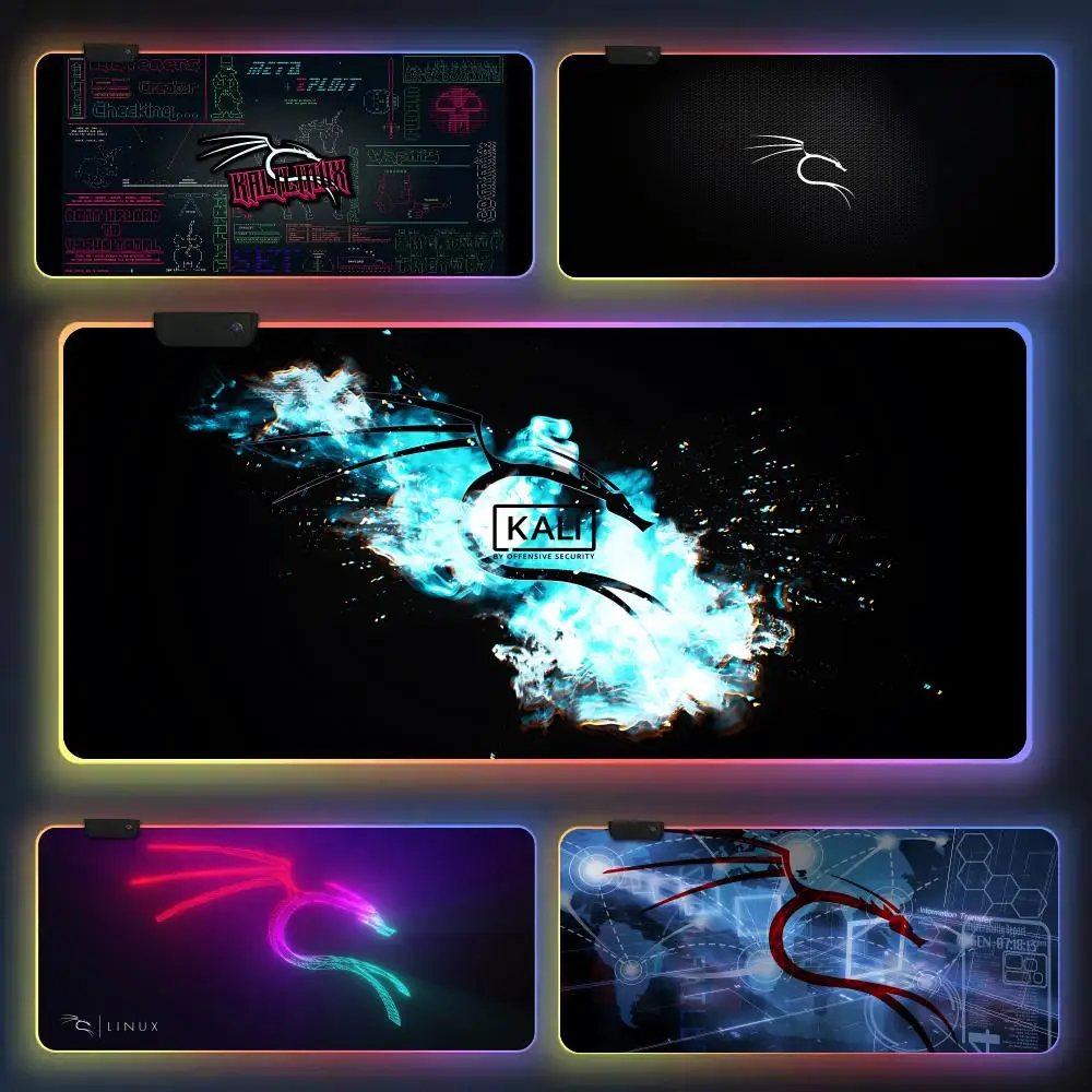 K-kalies system Mouse Pad CS-GO anime character luminous super large RGB office game competitive keyboard pad