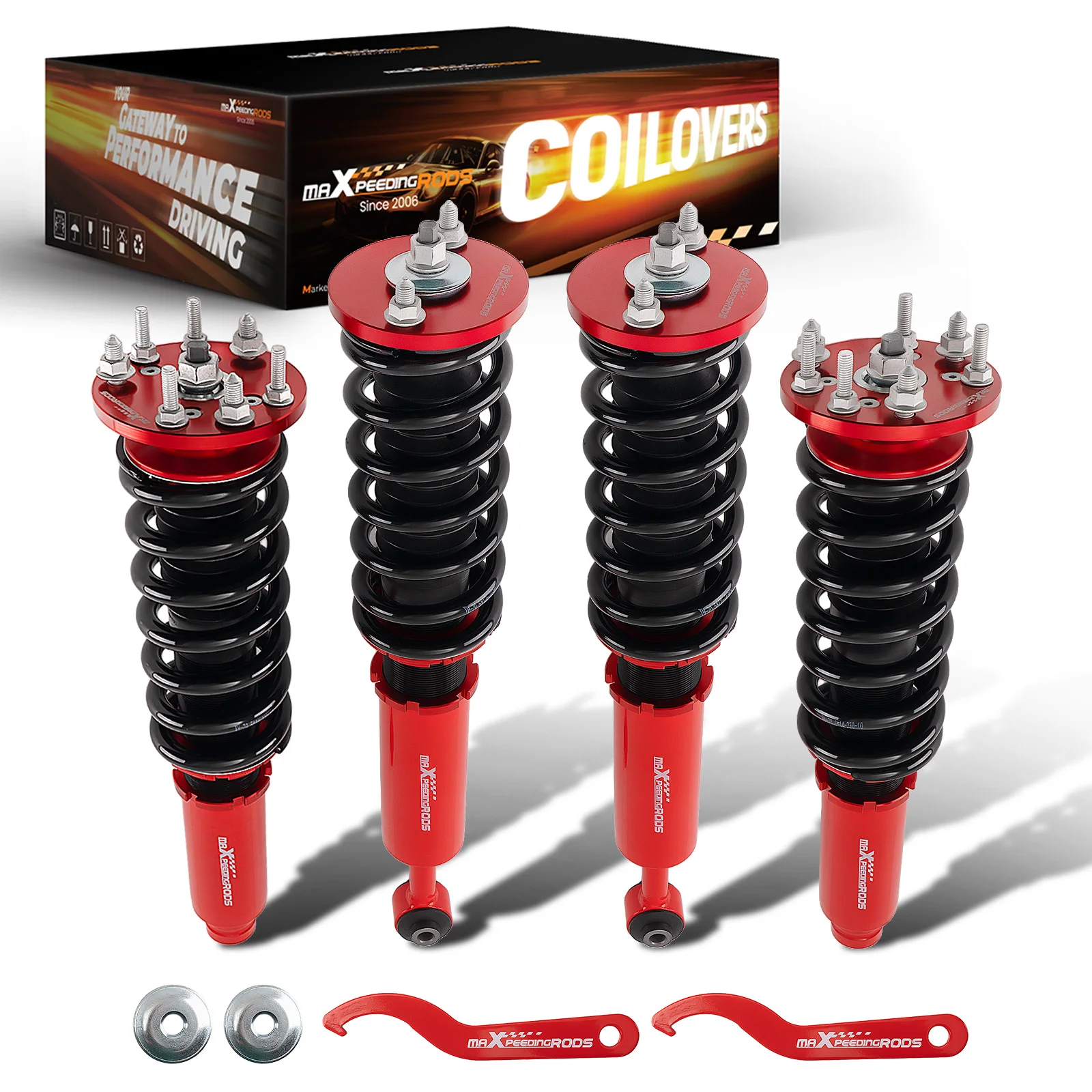 Coilovers Suspension Shock Struts For Mazda 3 2004-2009 2010-2013 Adj. Height