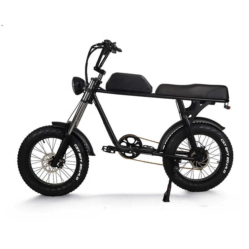 New 20 -inch fat tire off -road electric bicycle 7 -speed large motor ebike lithium battery electric highway bike