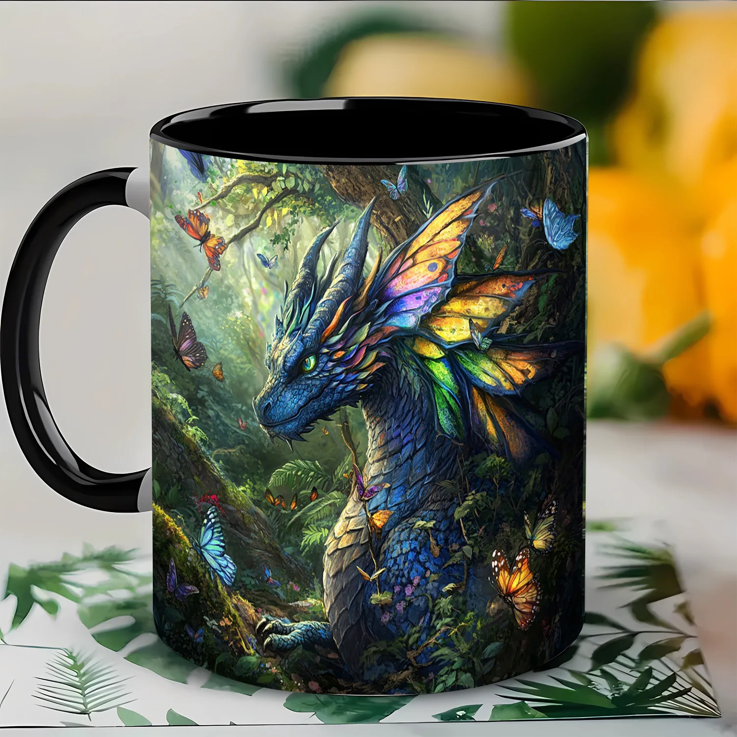 New 3D Dragon Mug Ceramic Hot Coffee Tea Cup Gift Manufacturer Shipped