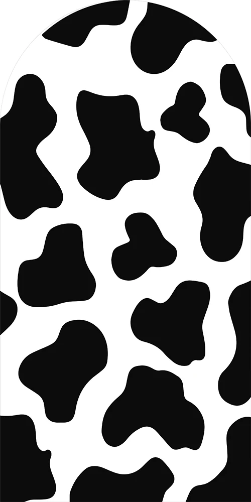 Mehofond Pink Barn House Arched Backdrop Cover Farm Rural Filed Baby Shower Party Cow Round Top Spandex Background Photozone