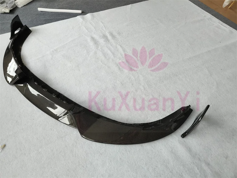 

Высококачественная карбоновая накладка на передний бампер (M-стиль) для Porsche Taycan, прямые продажи с завода, комплект обвеса