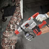 2200w Hammer Breaker Electric Drill Built-in Pure Copper Motor 220v for Drilling, Slotting, and Breaking Cement, Wall, and Floor