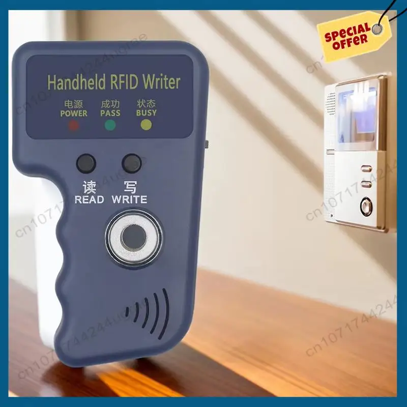 -A15I RFID Card Writer Reader Duplicator + 5XT5577 Chaveiro 125Khz TM Copiadora Cloner para EM4305 CET5200 TM Chip Cards