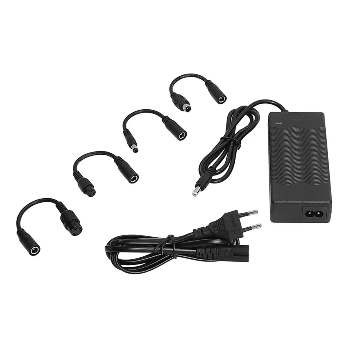 A64K 65W 42V 2A Lithium Battery Charger for Scooters with Connector Cable Adapter Electric Scooter Charger Parts EU Plug
