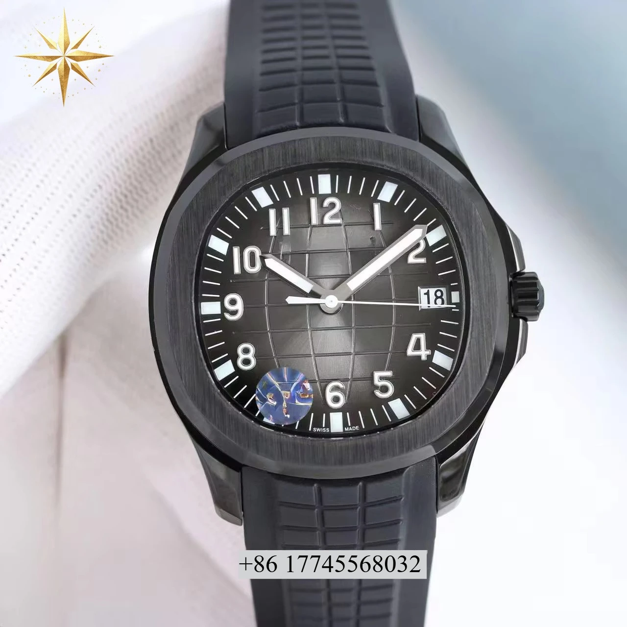 

Customizable Quality Luxury Diver Water Resistant Calendar Coin Automatic Mechanical Watch Ultra-Thin 316 steel