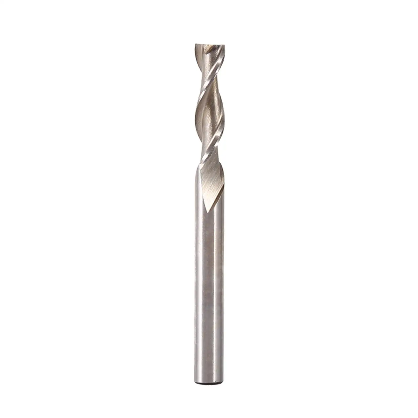 6mm HSS & Aluminium End Mill Cutter CNC Bit - 2 Flute Extra Long Woodworking Milling Tool