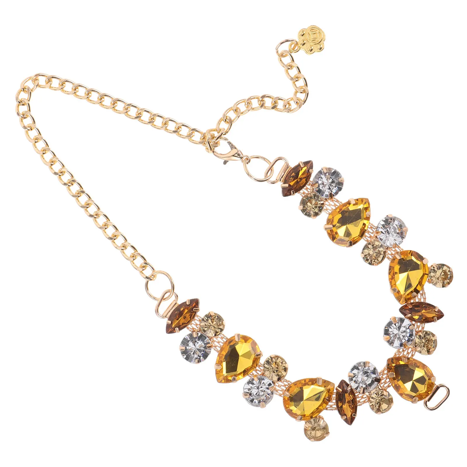 

Pet Jewelry for Cats Adjustable Sparkling Cat Chain Necklace Lightweight Comfortable Design for Daily Wear Party Decorative