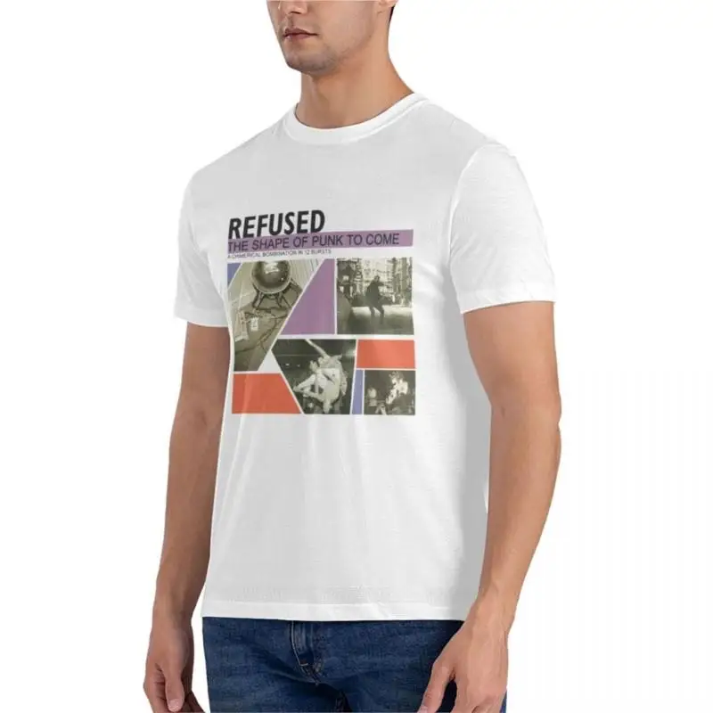 REFUSED ll Gift For Fans, For Men and Women, Father Day, Family Day, Halloween Day, Thanksgiving, Christmas Day Fitted T-Shirt