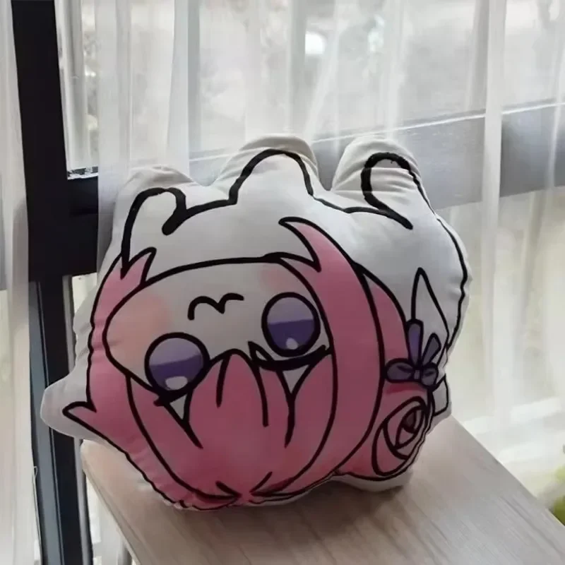Cute DORO Plush Toy Pillow Anime Character Stuffed Cushion Game Decoration Room Sofa Bedroom Adorable Gift for Fans Home Decor