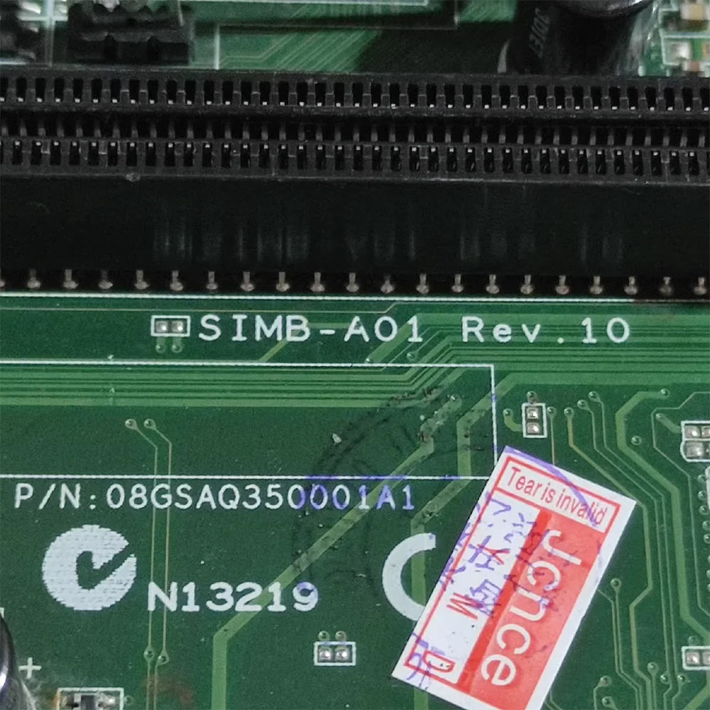

SIMB-A01 Rev.10 SIMB-A01-6G200A1E Материнская плата промышленного компьютера управления