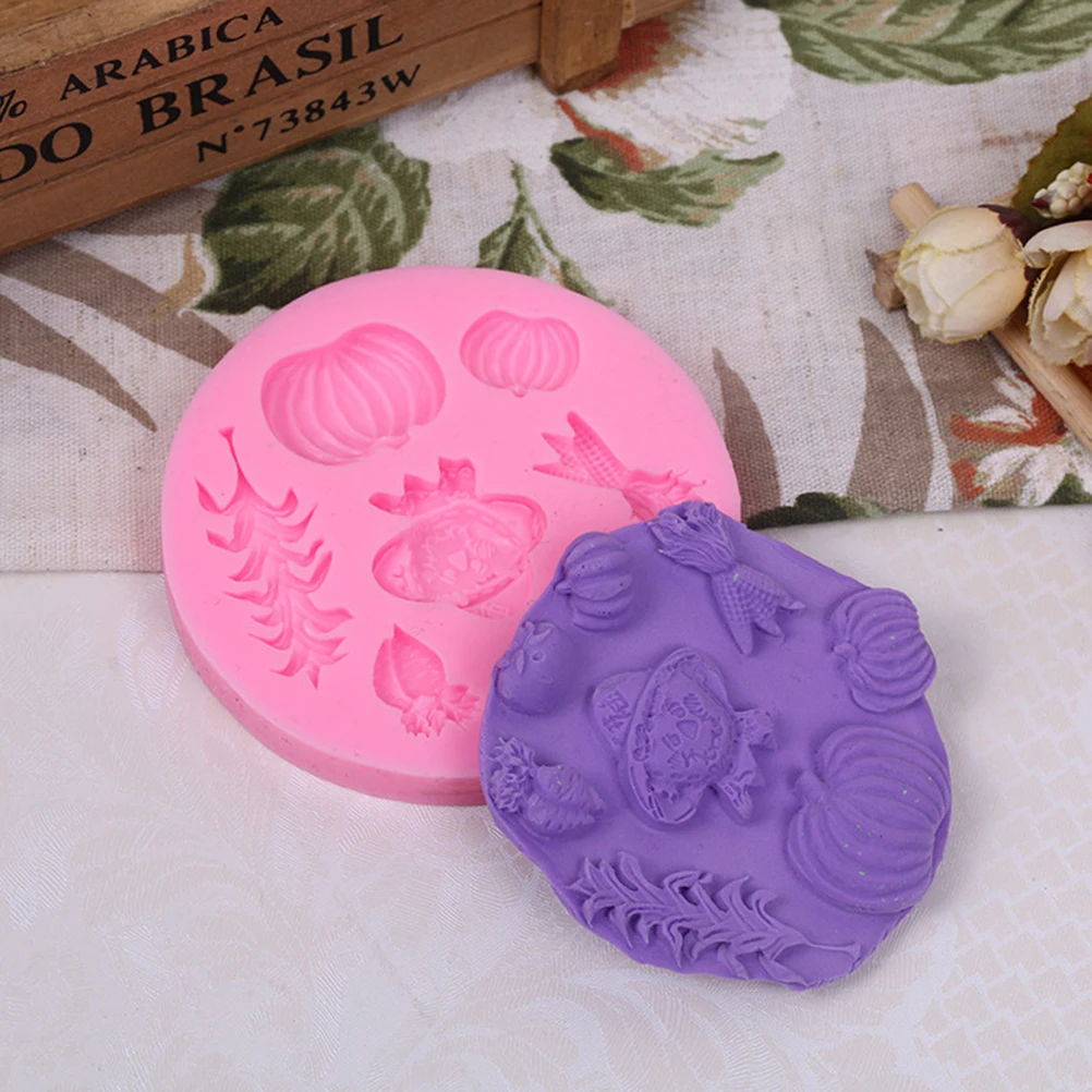 

Baking Mold Pumpkin Cake Ring Silicone Molds for Fondant Mousse Chocolate Jelly Pudding Kitchen Baking Tools Cake Moulds