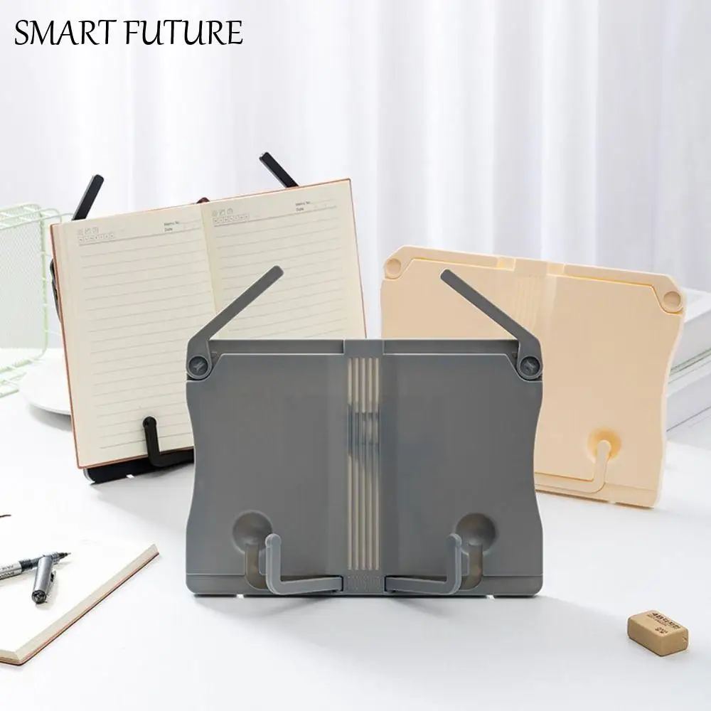 

Multi-Function Portable Reading Rack Fold Recipe Book Stand Desk Music Score Book Shelf Organizer